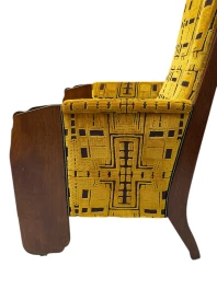 Art Deco Amsterdamse School Lounge Chair by Cornelis van der Sluys, 1918